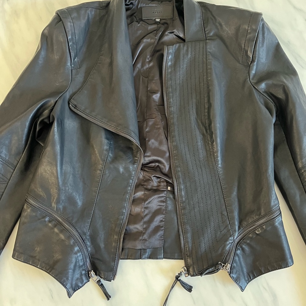 Blank NYC Black Leather Jacket